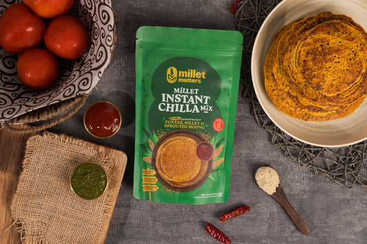 Millet Instant Chilla Mix - Millet Matters
