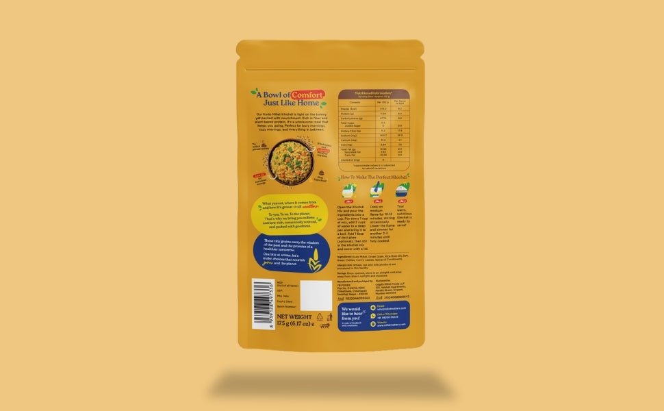 Millet Instant Khichdi Mix - Millet Matters