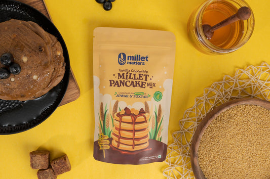 Vanilla Chocochip Millet Pancake Mix - Millet Matters