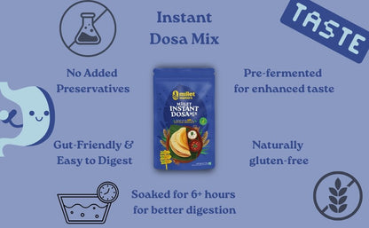 Millet Instant Dosa Mix - Millet Matters