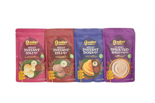 Millet Matters Quick Breakfast Combo - Millet Matters
