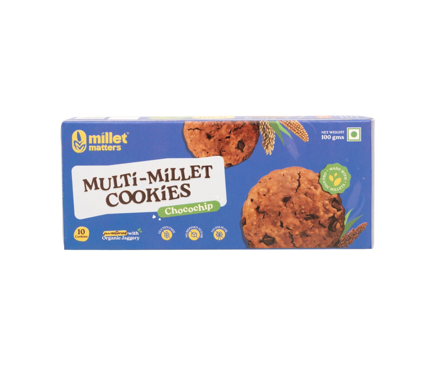Multi Millet - Chocochip Cookies - Millet Matters