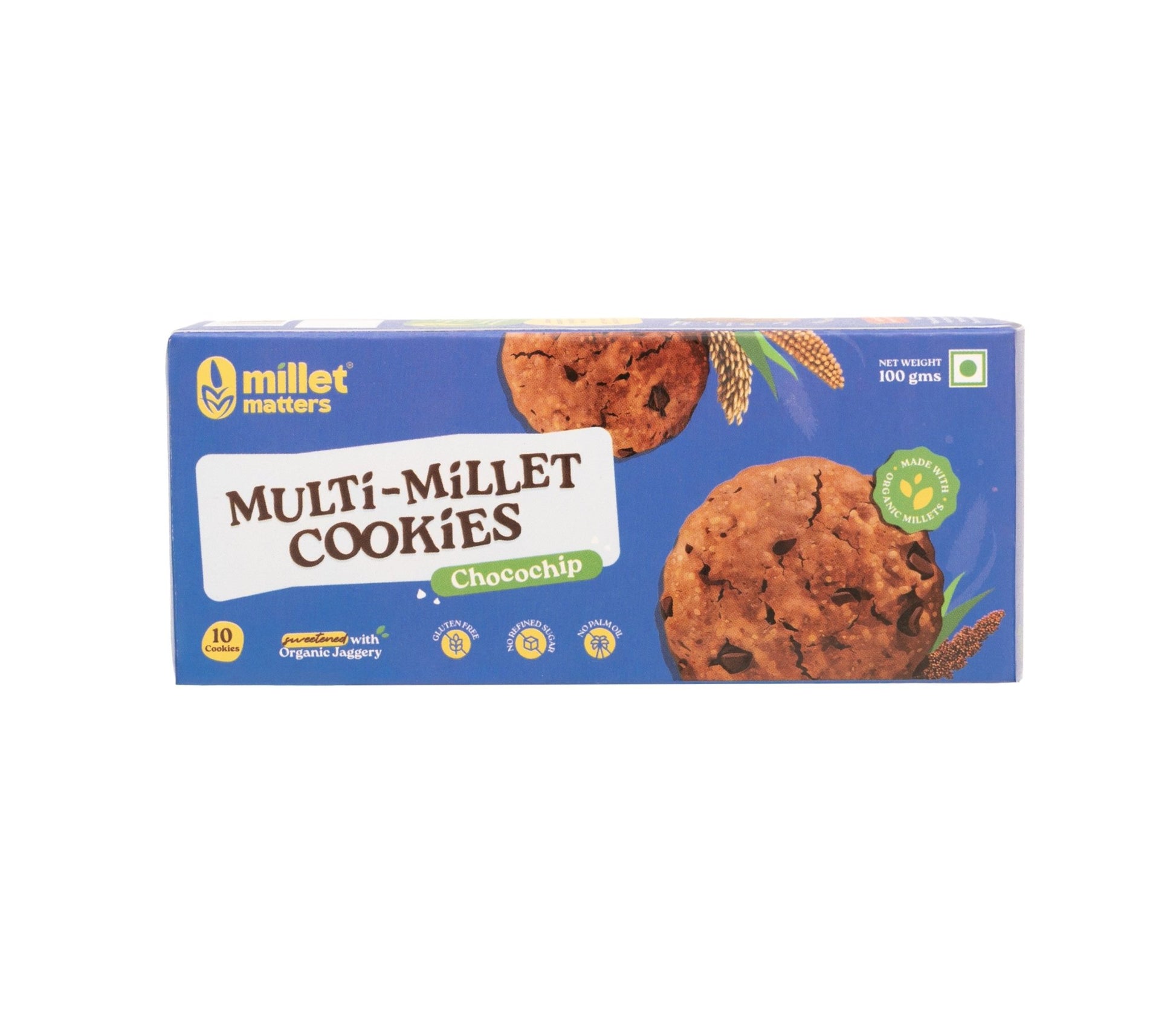 Multi Millet - Chocochip Cookies - Millet Matters