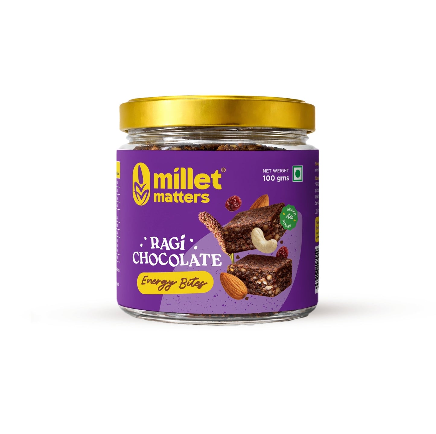 Ragi Chocolate Energy Bites - Millet Matters
